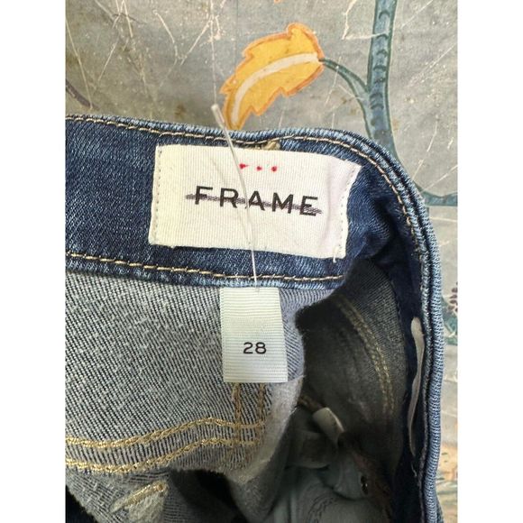 Anthropologie Frame Le Crop Mini Boot Jeans $248 - Picture 8 of 8